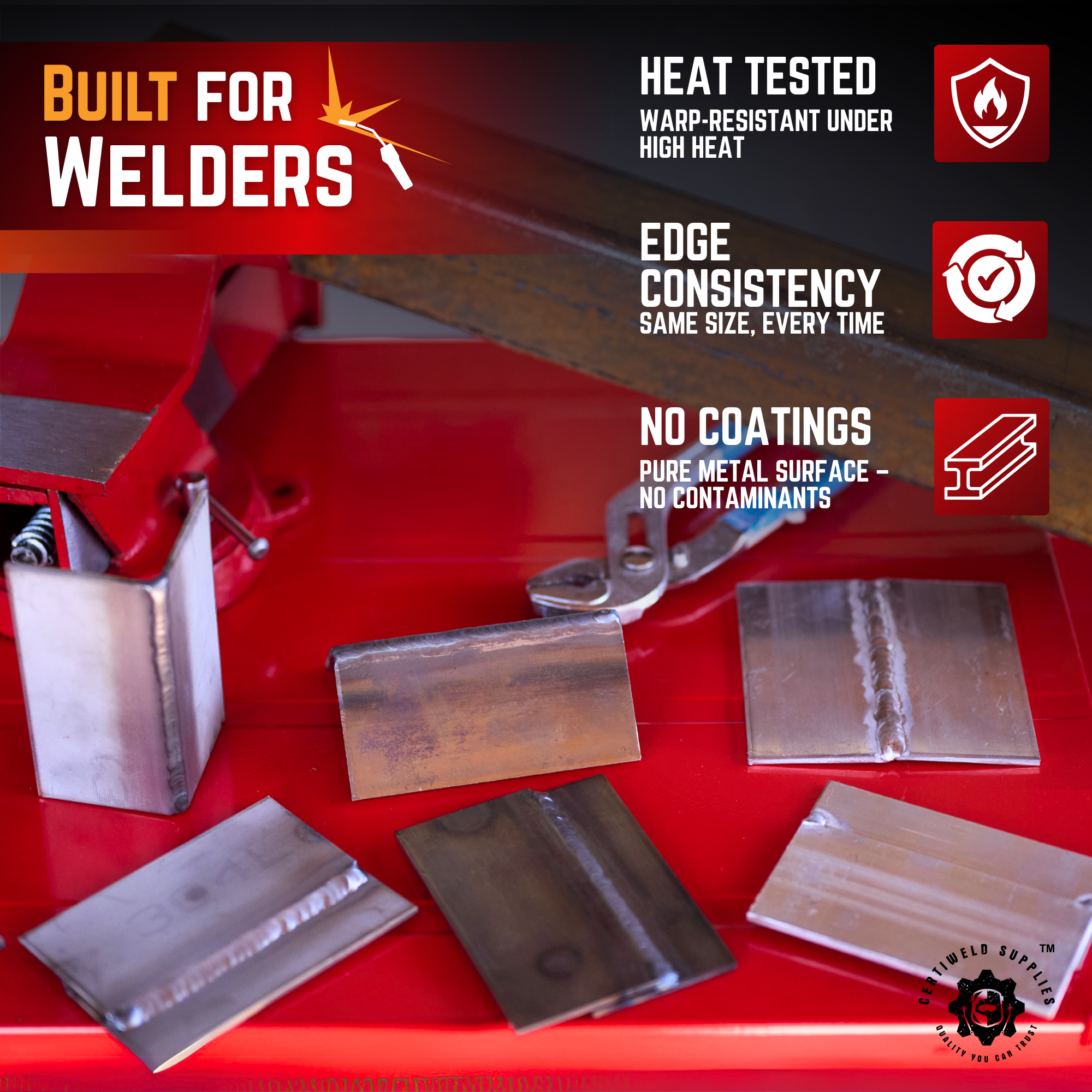 WELDING COUPON - STEEL