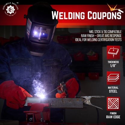 WELDING COUPON - STEEL