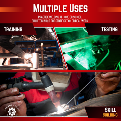 WELDING COUPON - ALUMINUM