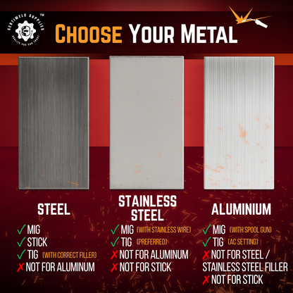 WELDING COUPON - ALUMINUM