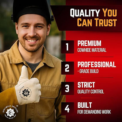 Leather Welding Gloves